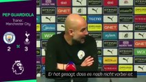 Guardiola: “Titelrennen ist noch lange nicht vorbei”