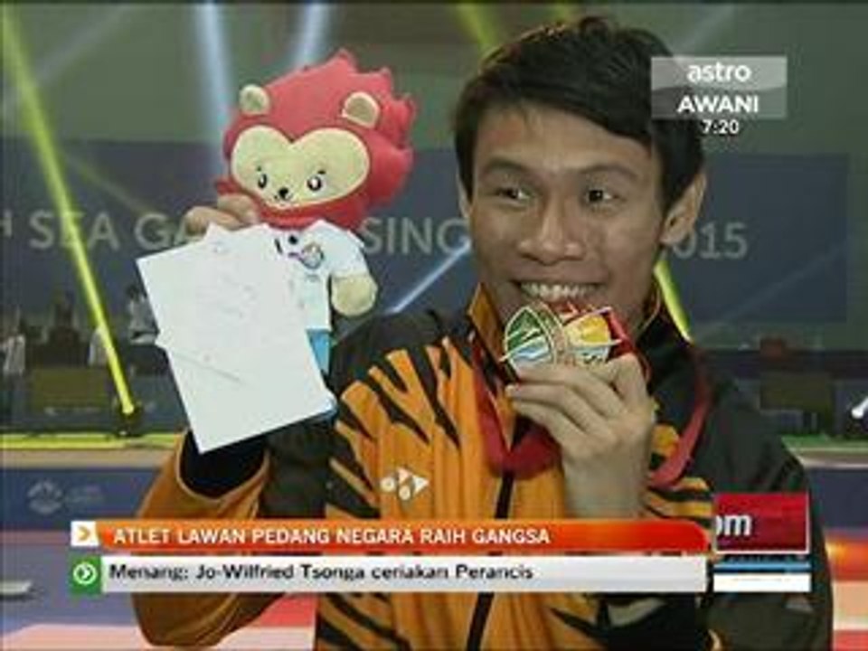Atlet lawan pedang negara raih gangsa