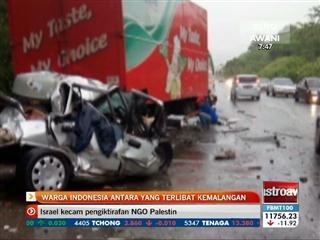 Warga Indonesia antara yang terlibat kemalangan