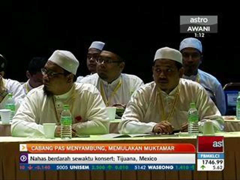 Cabang PAS menyambung, memulakan Muktamar