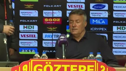 Скачать видео: Göztepe-Galatasaray maçının ardından - Domenec Torrent (3)