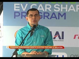 Program perkongsian kereta elektrik pertama di Malaysia
