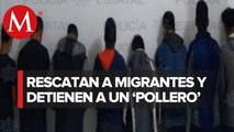 Rescatan a 8 migrantes en San Luis Potosí