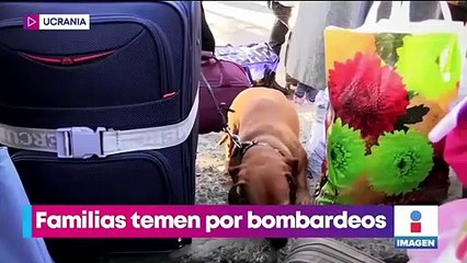 Download Video: Evacuan a ciudadanos ucranianos ante bombardeos