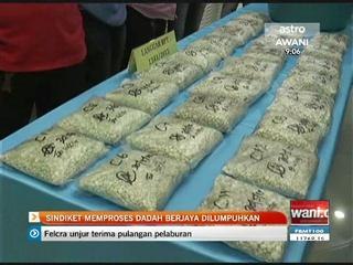 Sindiket memproses dadah berjaya dilumpuhkan