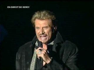 Johnny Hallyday - Flashback tour live Bercy 30 sept 2006_