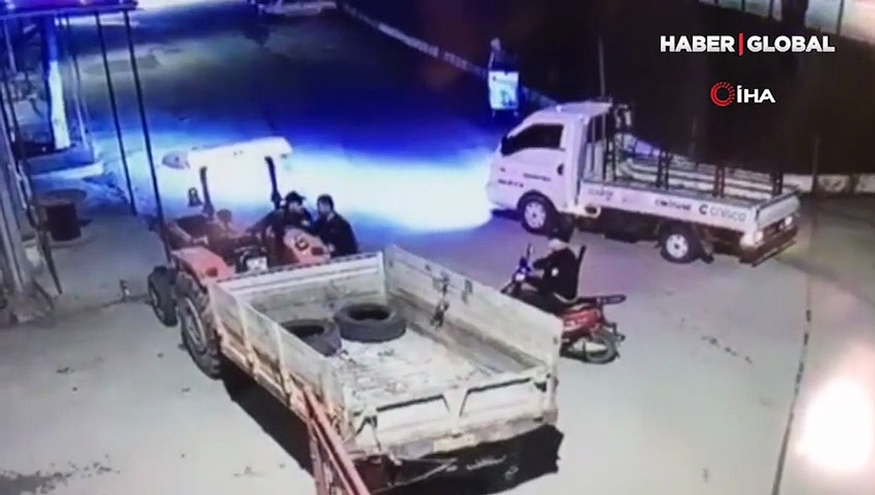 1 kişinin, 1 kişinin de yaralandığı kavganın görüntüleri ortaya çıktı