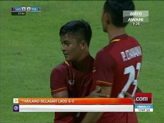 Sukan SEA Singapura: Thailand belasah Laos 6-0