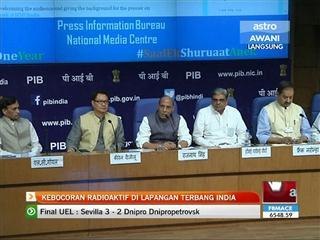 Kebocoran radioaktif di lapangan terbang India