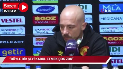 Nestor El Maestro: "Böyle bir şeyi kabul etmek çok zor"
