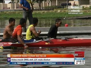 Cabaran skuad kanu Sukan SEA ke-28