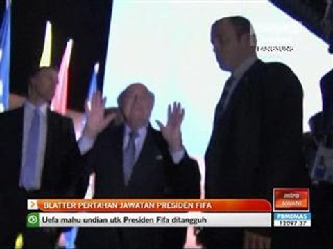 Sepp Blatter pertahan jawatan Presiden FIFA