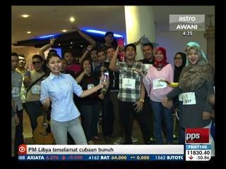 Sambutan meriah uji bakat AF di Johor Bahru