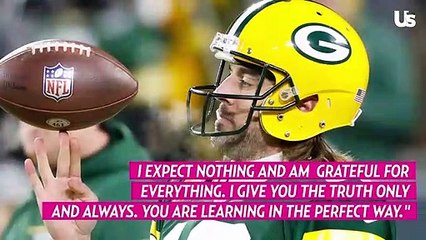 Aaron Rodgers Reflects on Love Amid Shailene Woodley Split
