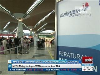 MAS beri tumpuan kepada penerbangan jarak sederhana