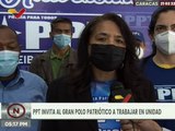 PPT invita a los partidos del Gran Polo Patriótico a establecer una agenda de trabajo conjunto