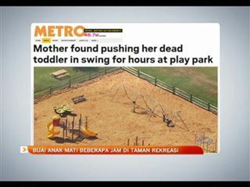 Buai anak mati beberapa jam di taman rekreasi