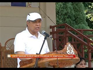 Zahid sahkan kubur milik pelarian di sempadan Thailand