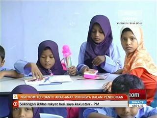 NGO komited bantu anak-anak Rohingya dalam pendidikan