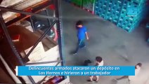 Delincuentes armados atacaron un depósito en Los Hornos e hirieron a un trabajador