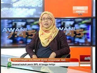 Kepentingan golongan muda memahami RMK