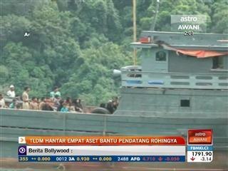 TLDM hantar empat aset bantu pendatang Rohingya