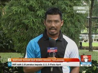 Barisan Sukan Sea bebas bahan terlarang