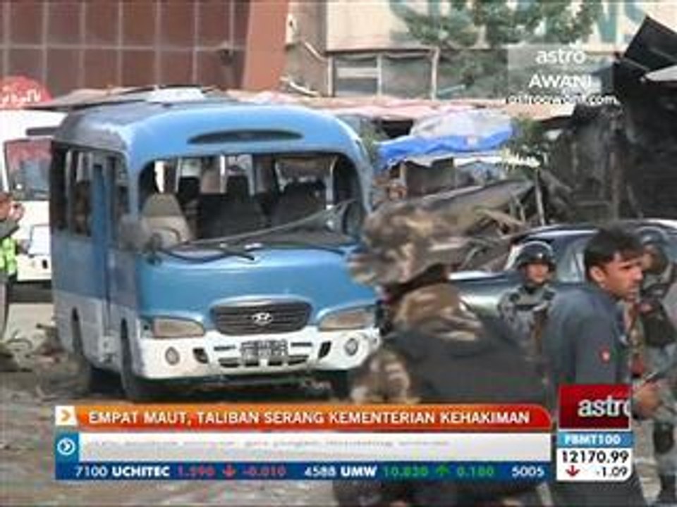 Empat maut, Taliban serang kementerian kehakiman