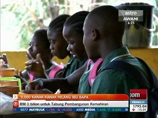 9,000 kanak-kanak Sierra Leone hilang ibu bapa