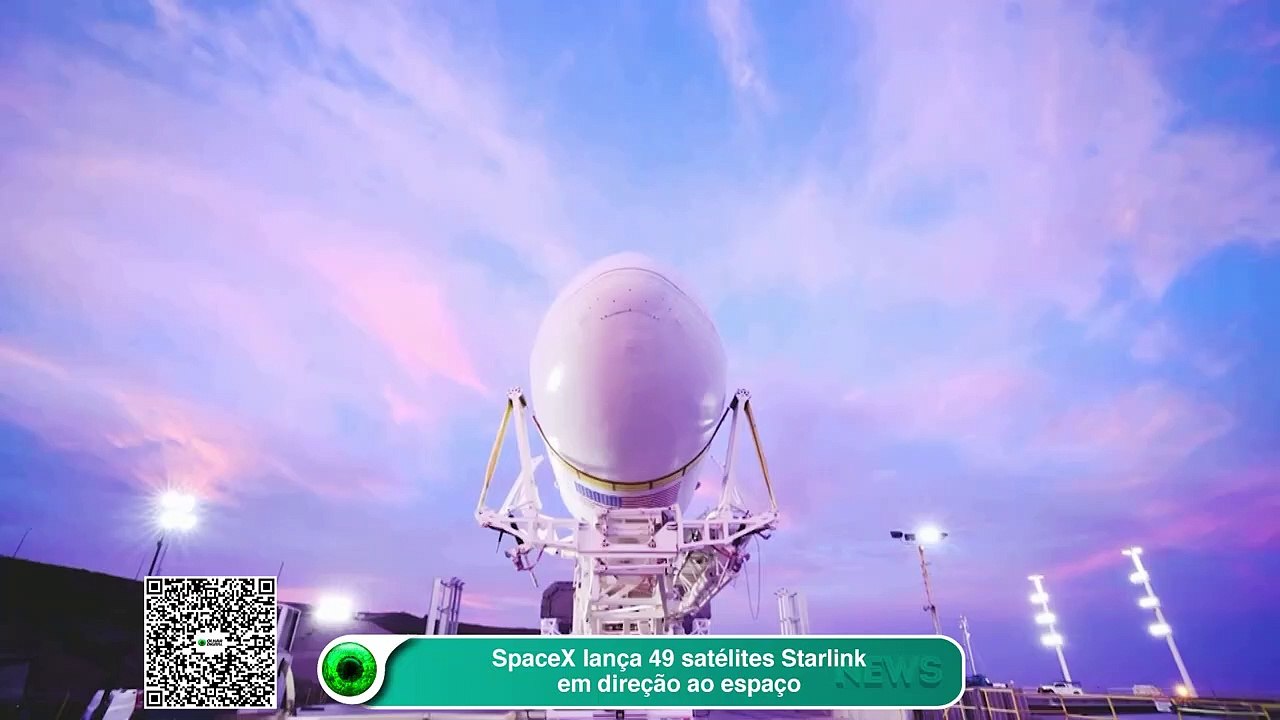 SpaceX lança 49 satélites Starlink em direção ao espaço