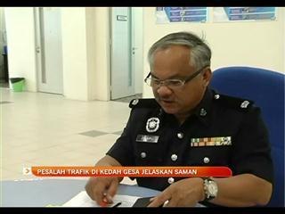 Pesalah trafik di Kedah gesa jelaskan saman