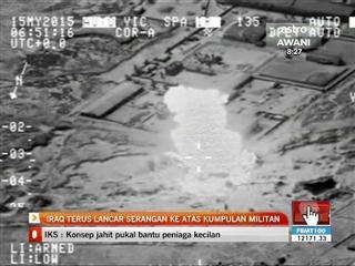Iraq terus lancar serangan ke atas kumpulan militan