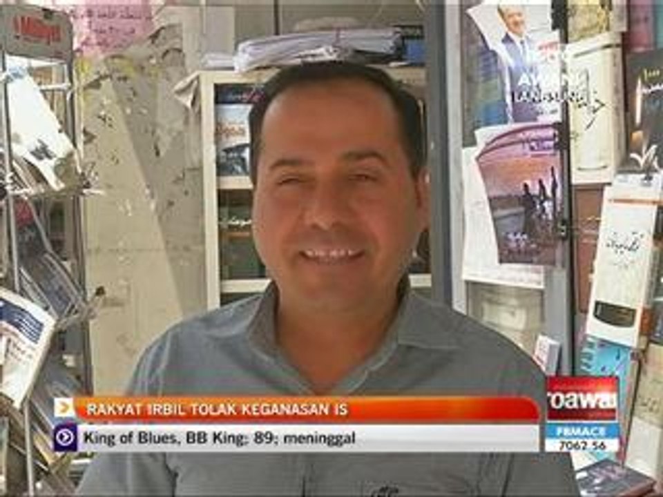 Rakyat Irbil tolak keganasan IS