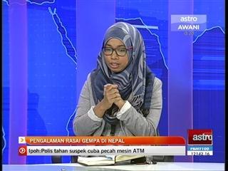 Pengalaman rasai gempa bumi di Nepal