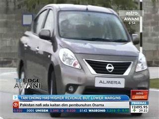 Tan Chong has higher revenue but lower margins