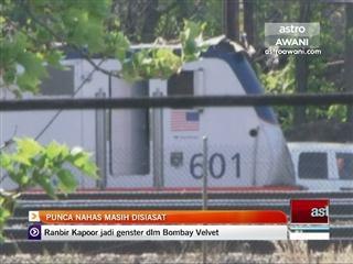 Punca nahas kereta api Amtrak masih disiasat