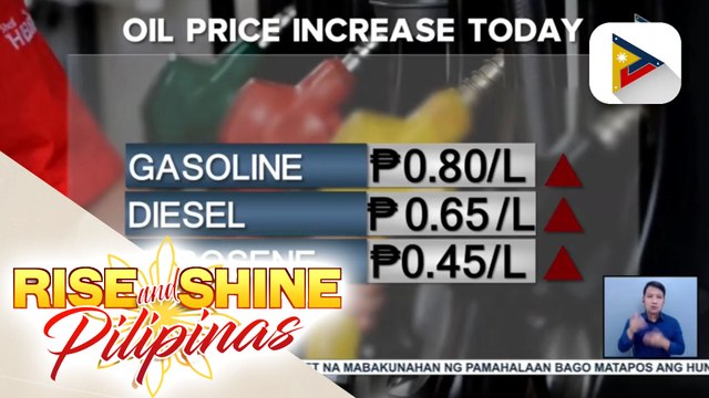 Taas-presyo sa krudo, epektibo ngayong araw
