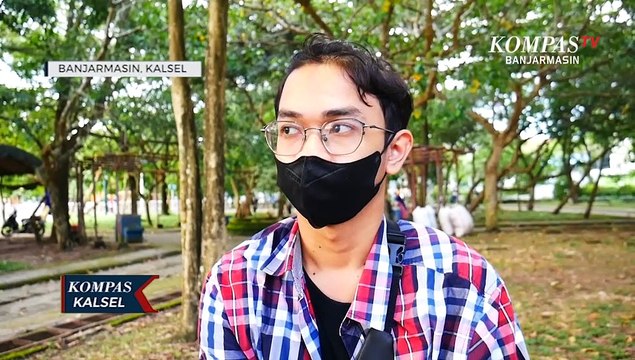 Abai Prokes, Anak-anak dan Orangtua Ramai Bermain di Taman Kamboja Tanpa Kenakan Masker