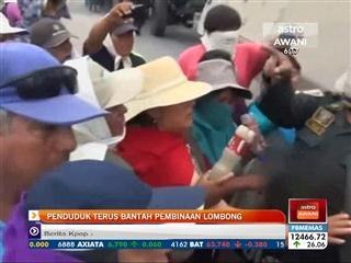 Penduduk terus bantah pembinaan lombong