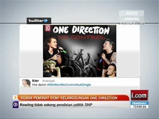 Kuasa peminat demi kelangsungan One Direction