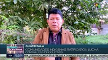 Comunidades indígenas de Guatemala ratifican su lucha contra  monocultivos