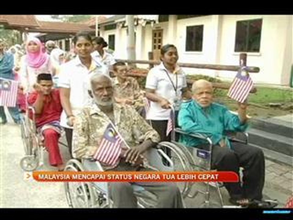 Malaysia mencapai status negara tua lebih cepat