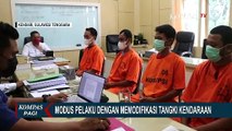 Gagalkan Upaya Penyelundupan BBM, Polisi Tangkap 4 Tersangka dan Sita 15 Ton Solar