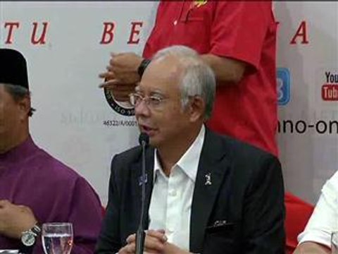 Sidang Media Mesyuarat MT UMNO DS Najib Tun Razak