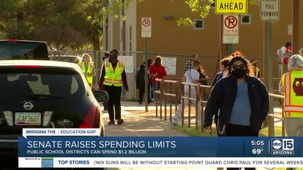 Arizona Senate waives school spending cap
