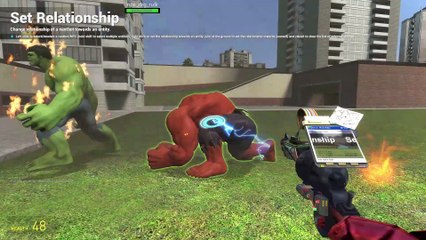 Hulk VS Angry Red Hulk