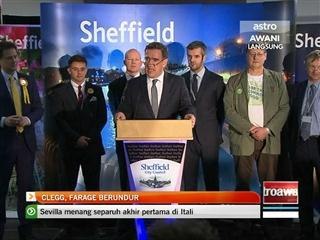 Clegg, Farage berundur