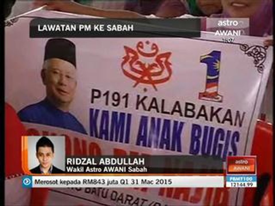 Lawatan PM ke Sabah