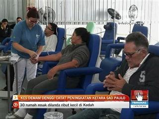 Kes denggi catat peningkatan ketara Sao Paulo