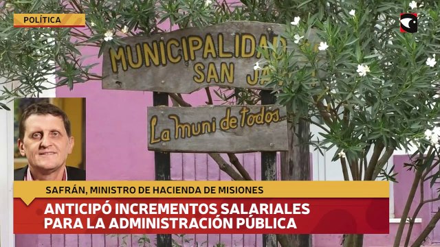 Anticipó incrementos salariales para la administración pública